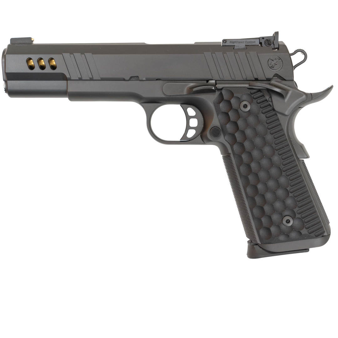 PISTOLET SAMOPOWTARZALNY NIGHTHAWK PRESIDENT PISTOL GOV BOARDROOM SERIES - SIGHT UPGRADE, ADJUSTABLE, NIGHTHAWK FULLY ADJUSTABLE SIGHTS W/ TRITIUM, KAL.: .45 ACP