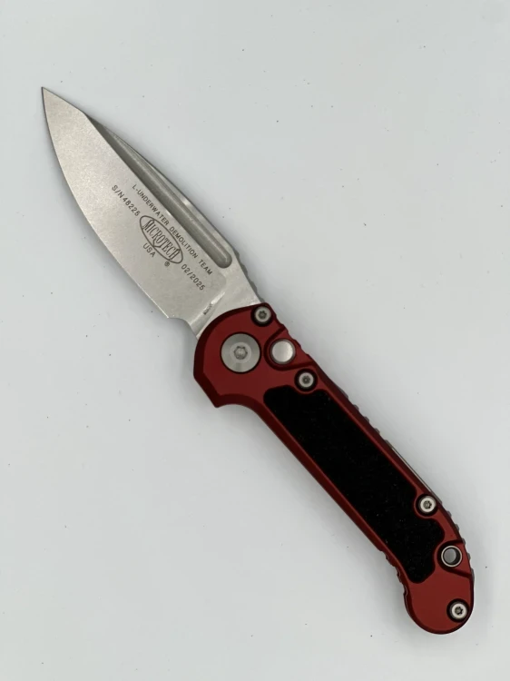 NÓŻ MICROTECH L.U.D.T GEN III S/E STONEWASH STANDARD MERLOT