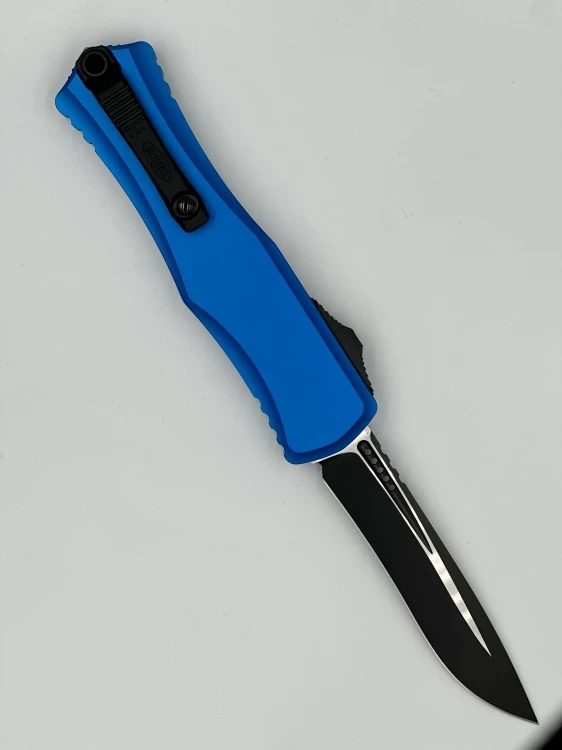 NÓŻ MICROTECH HERA II RECURVE BLACK STANDARD BLUE
