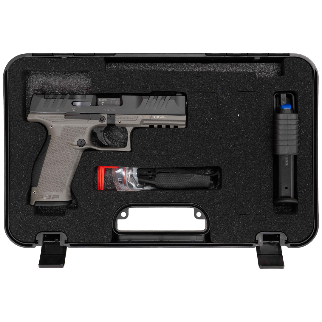PISTOLET WALTHER PDP FS 4.5" KAL. 9X19 MM 18R OR TUNGSTEN GREY H-237 INT