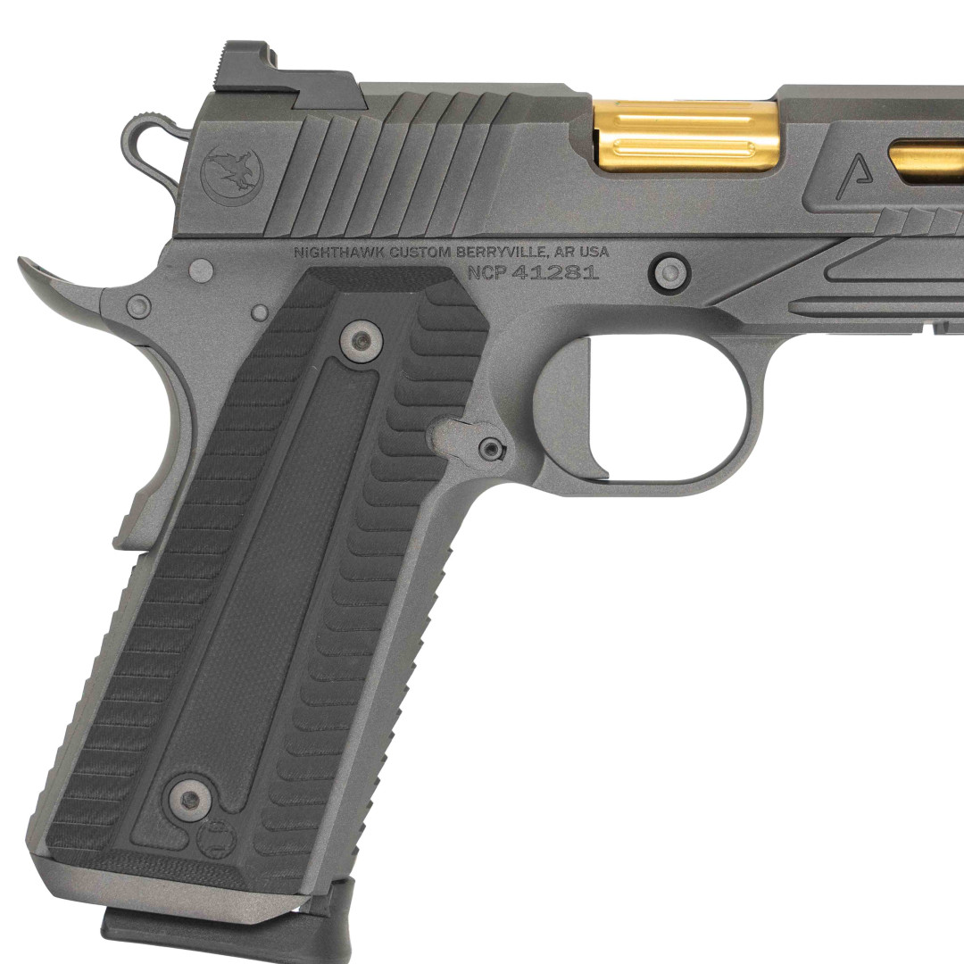 PISTOLET SAMOPOWTARZALNY NIGHTHAWK AGENT 2 COMM RECON GOLD NITRIDE BARREL, GOLD NITRIDE FINISH, BARREL ONLY, KAL.: 9 x 19 mm