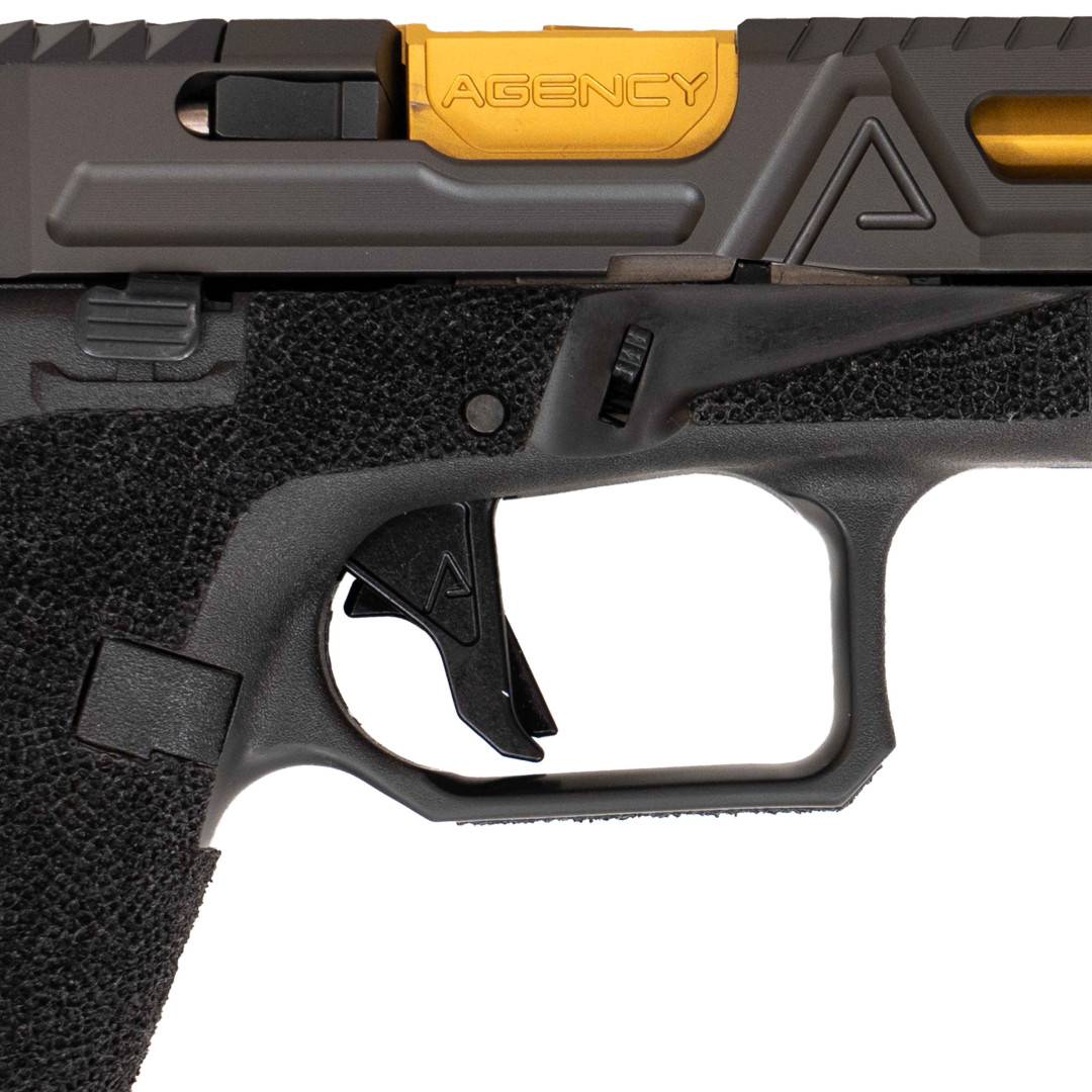 PISTOLET SAMOPOWTARZALNY AGENCY ARMS FULL BUILD CUSTOM GLOCK 19 GEN.5, KAL.: 9 x 19 mm