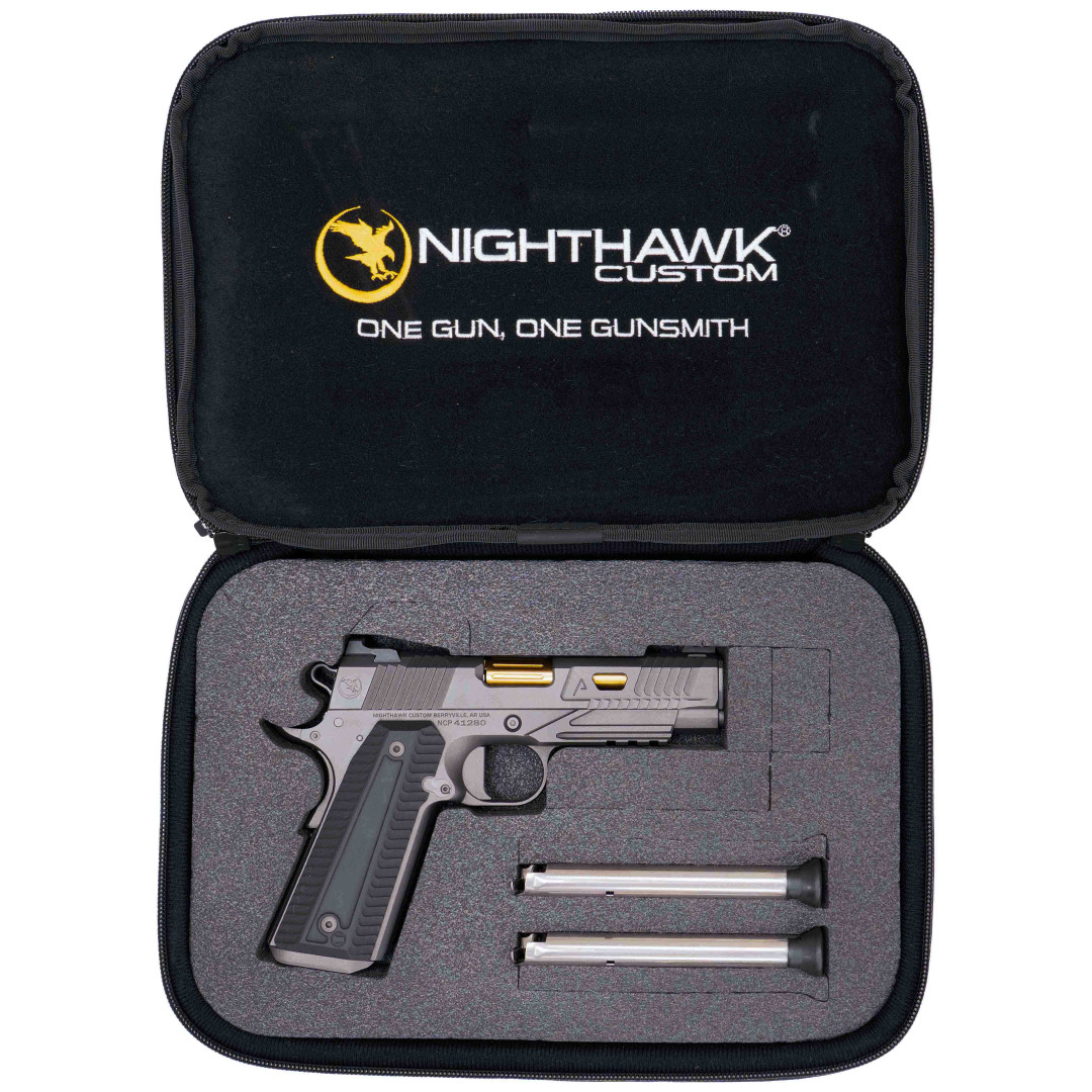 PISTOLET SAMOPOWTARZALNY NIGHTHAWK AGENT 2 COMM RECON  GOLD NITRIDE BARREL, GOLD NITRIDE FINISH, BARREL ONLY, KAL.: 9 x 19 mm