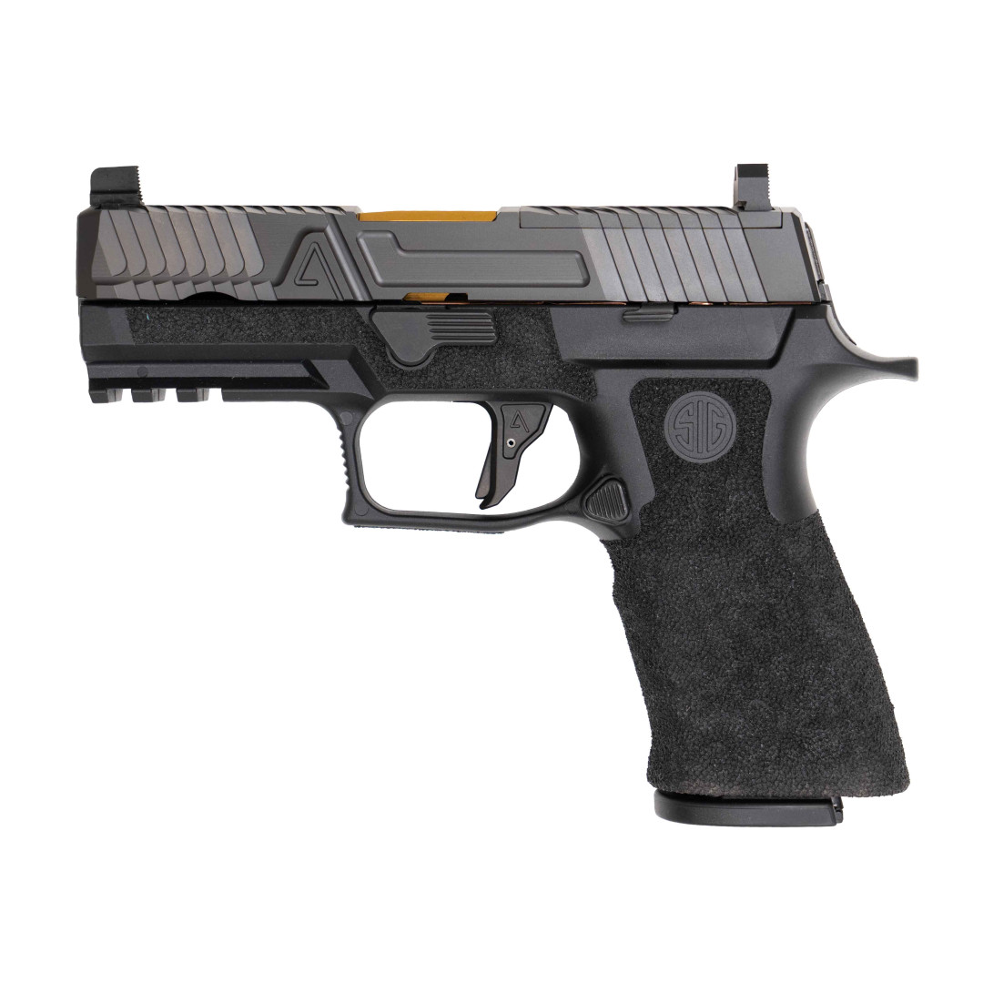 PISTOLET SAMOPOWTARZALNY AGENCY ARMS P320 SYNDICATE, BUILD FROM THE HUB, KAL.: 9 x 19 mm