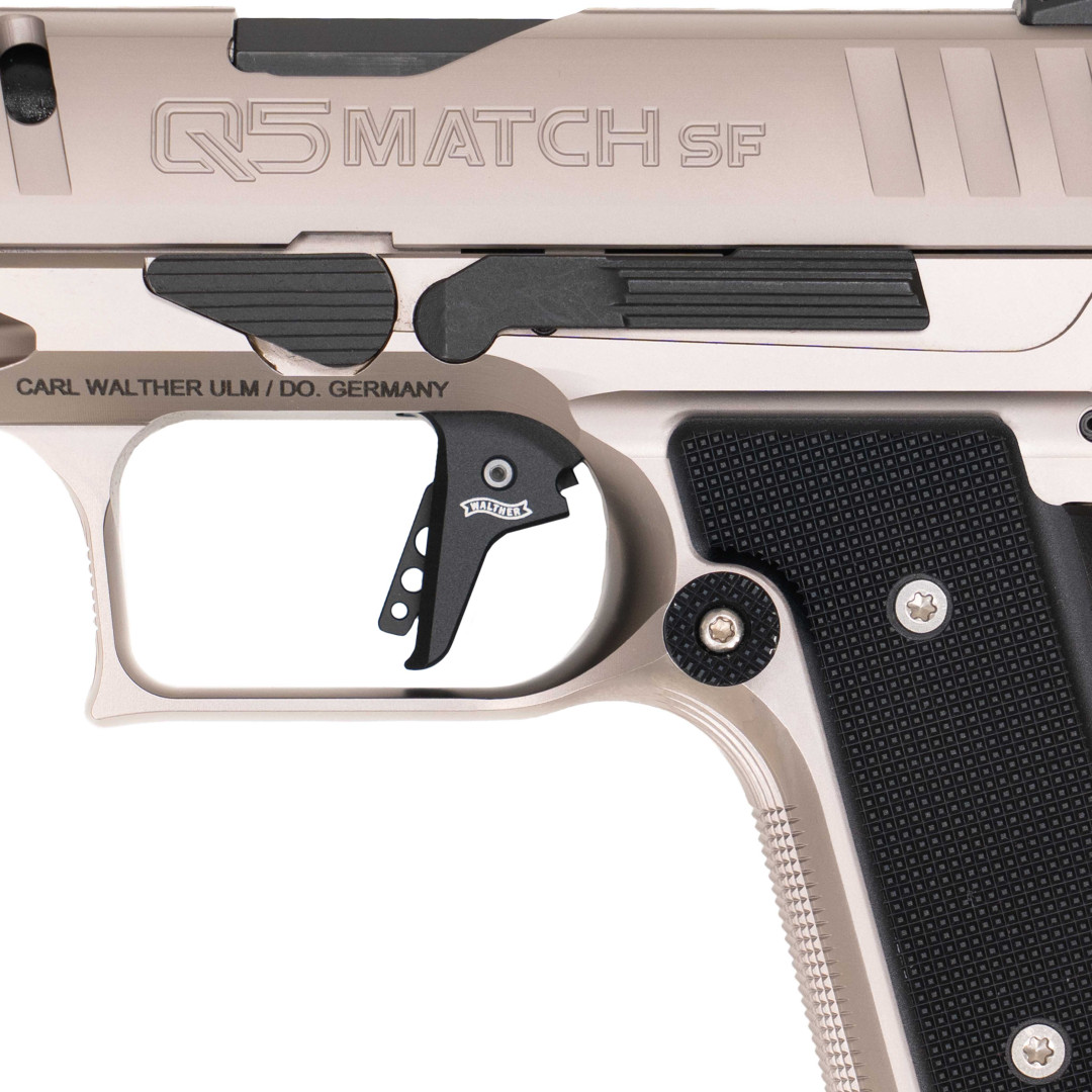 PISTOLET WALTHER Q5 MATCH SF BLACK TIE KAL 9X19MM INT