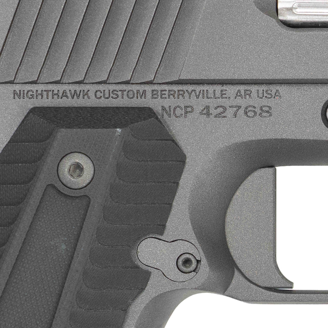 PISTOLET SAMOPOWTARZALNY NIGHTHAWK AGENT 2 GOV RECON SLANTPRO TWO DOT REAR, WITH TRITIUM FRONT SIGHT, SIGHT UPGRADE - NIGHTHAWK IOS (INTERCHANGEABLE OPTIC SYSTEM), INCLUDES NIGHTHAWK IOS BASE PLATE, NOVAK SIGHT CUT, STANDARD REAR SIGHT, & FRONT SIGHT