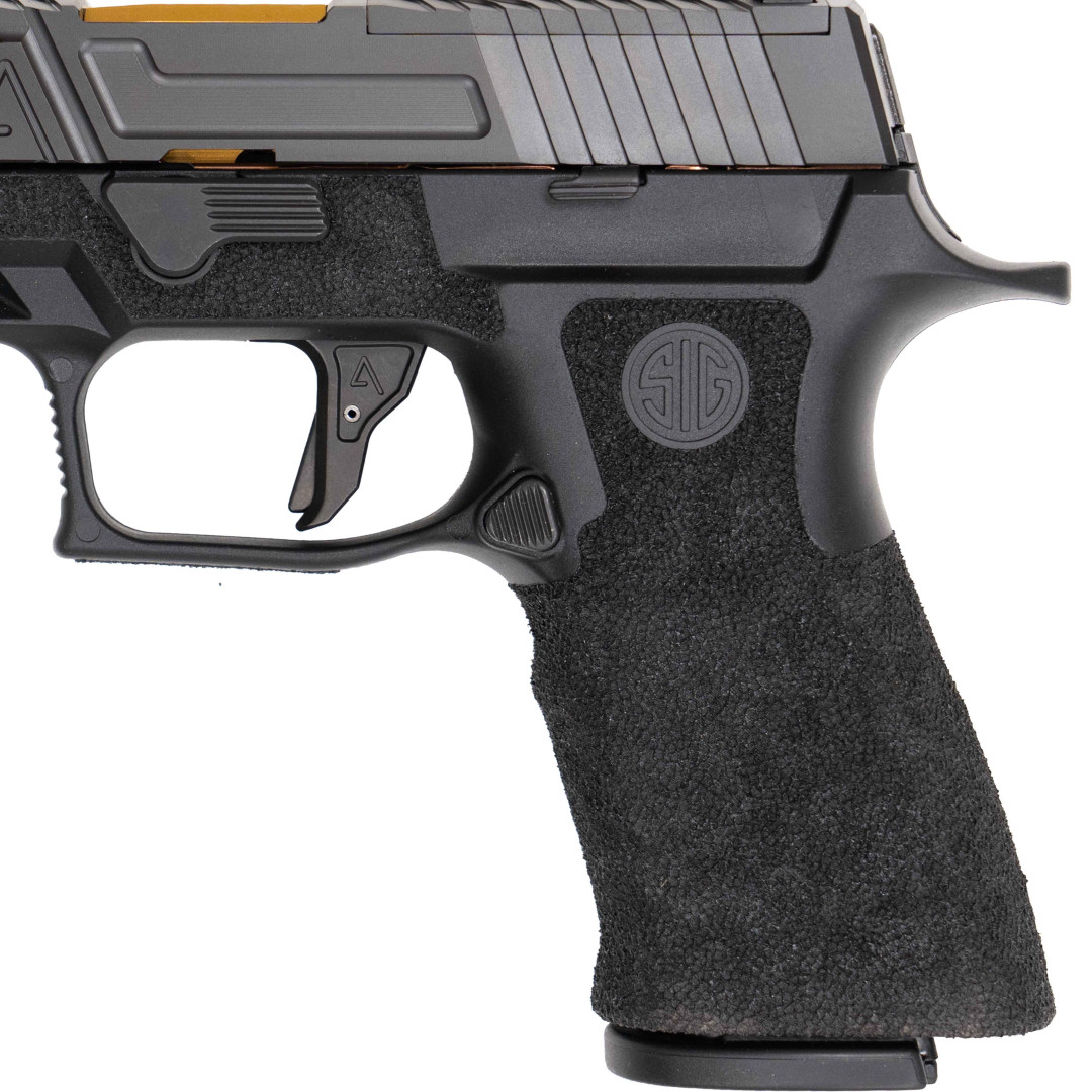 PISTOLET SAMOPOWTARZALNY AGENCY ARMS P320 SYNDICATE, BUILD FROM THE HUB, KAL.: 9 x 19 mm