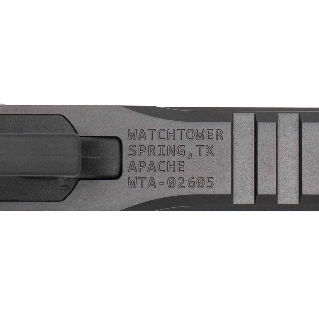 PISTOLET SAMOPOWTARZALNY WATCHTOWER APACHE, BLK/GRAPHITE, KAL.: 9 X 19 mm