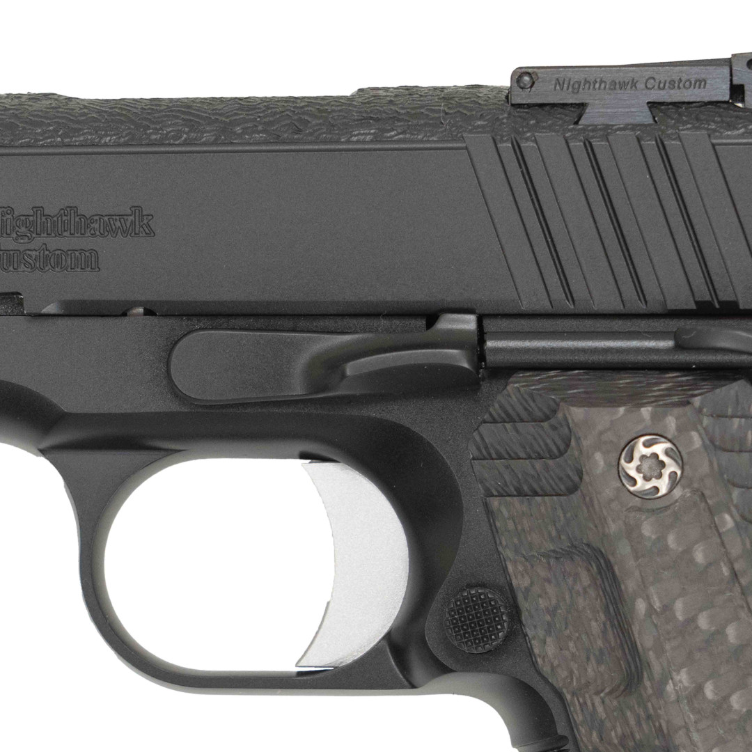 PISTOLET SAMOPOWTARZALNY NIGHTHAWK BOB MARVEL COMM AMBI SAFETY, FULLY MACHINED TOOL STEEL, GRIPS CARBON FIBER, KAL.: .45 ACP