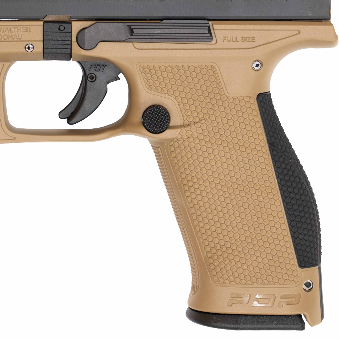 PISTOLET WALTHER PDP FS 5.0" 18R KAL. 9X19MM OR FLAT DARK EARTH H-235 INT