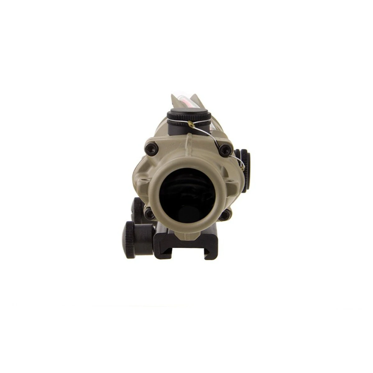 TRIJICON ACOG 4x32 RED CHEVRON WITH BAC - CK FDE; TA31-D-100310