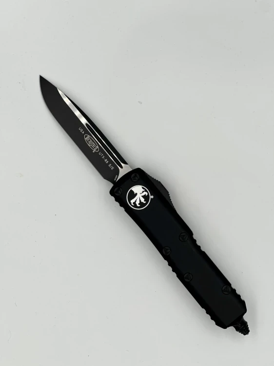 NÓŻ MICROTECH UTX-85 S/E BLACK TATCICAL STANDARD