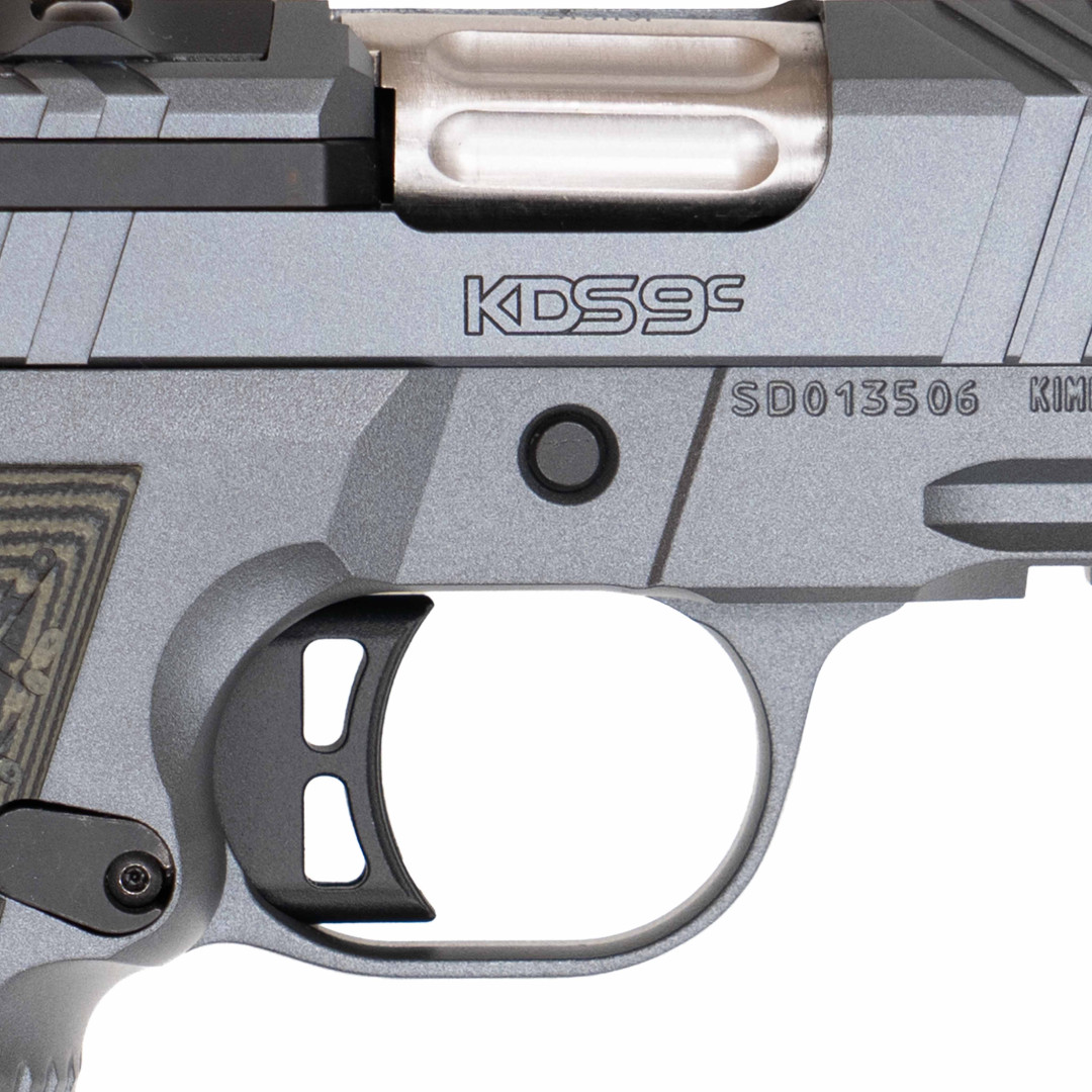 KIMBER KDS9C GRAY(RL) OD/BLK HIGH TEX - GRIPS, 15/18RD, KAL.: 9 x 19 mm