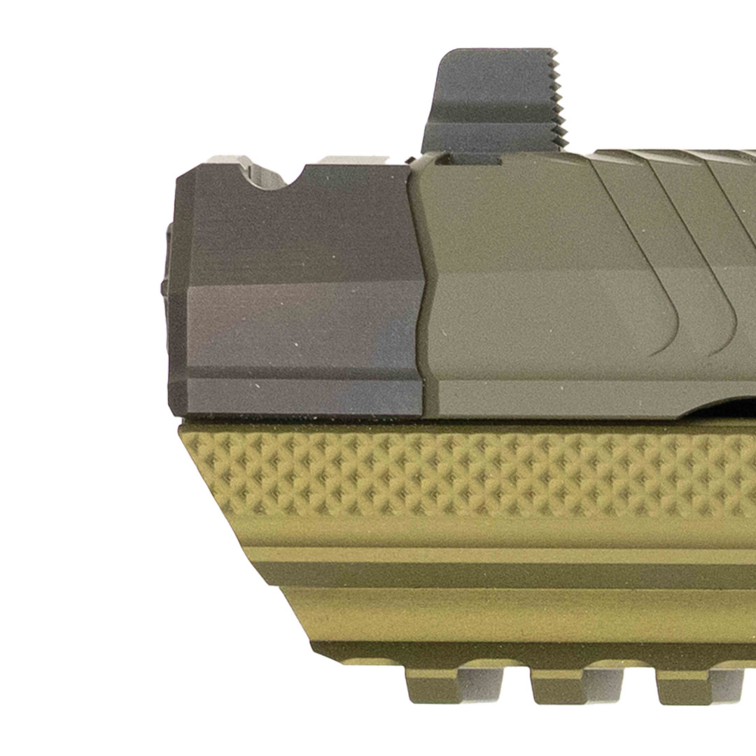 PISTOLET SAMOPOWTARZALNY AGENCY ARMS SAGE SIG P320, GREEN FULL BUILD OEM, KAL.: 9 X 19 mm