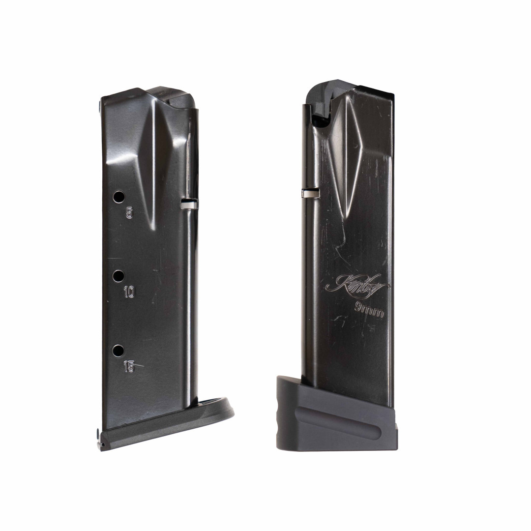 KIMBER KDS9C GRAY(RL) OD/BLK HIGH TEX - GRIPS, 15/18RD, KAL.: 9 x 19 mm