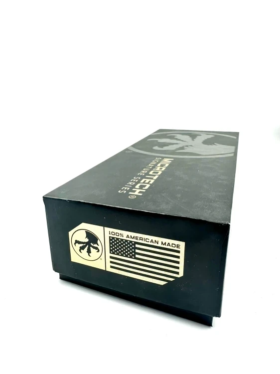 NÓŻ MICROTECH HERA® HELLHOUND® - FRAG SIGNATURE SERIES CERAKOTE CHOCOLATE BROWN STANDARD