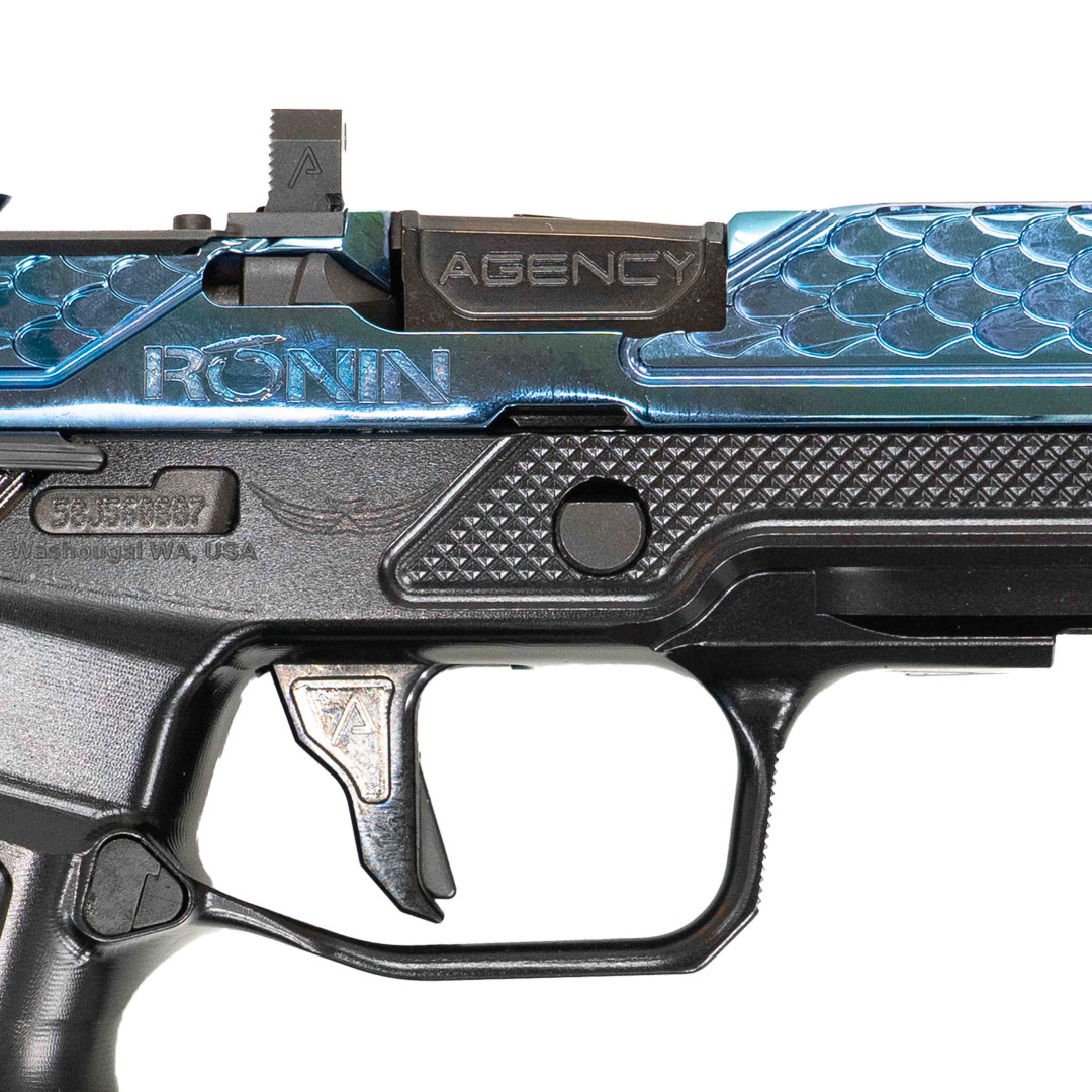 PISTOLET SAMOPOWTARZALNY AGENCY ARMS RONIN P320, WATER BUILD, KAL.: 9 X 19 mm