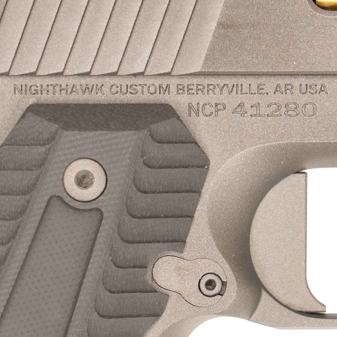 PISTOLET SAMOPOWTARZALNY NIGHTHAWK AGENT 2 COMM RECON  GOLD NITRIDE BARREL, GOLD NITRIDE FINISH, BARREL ONLY, KAL.: 9 x 19 mm