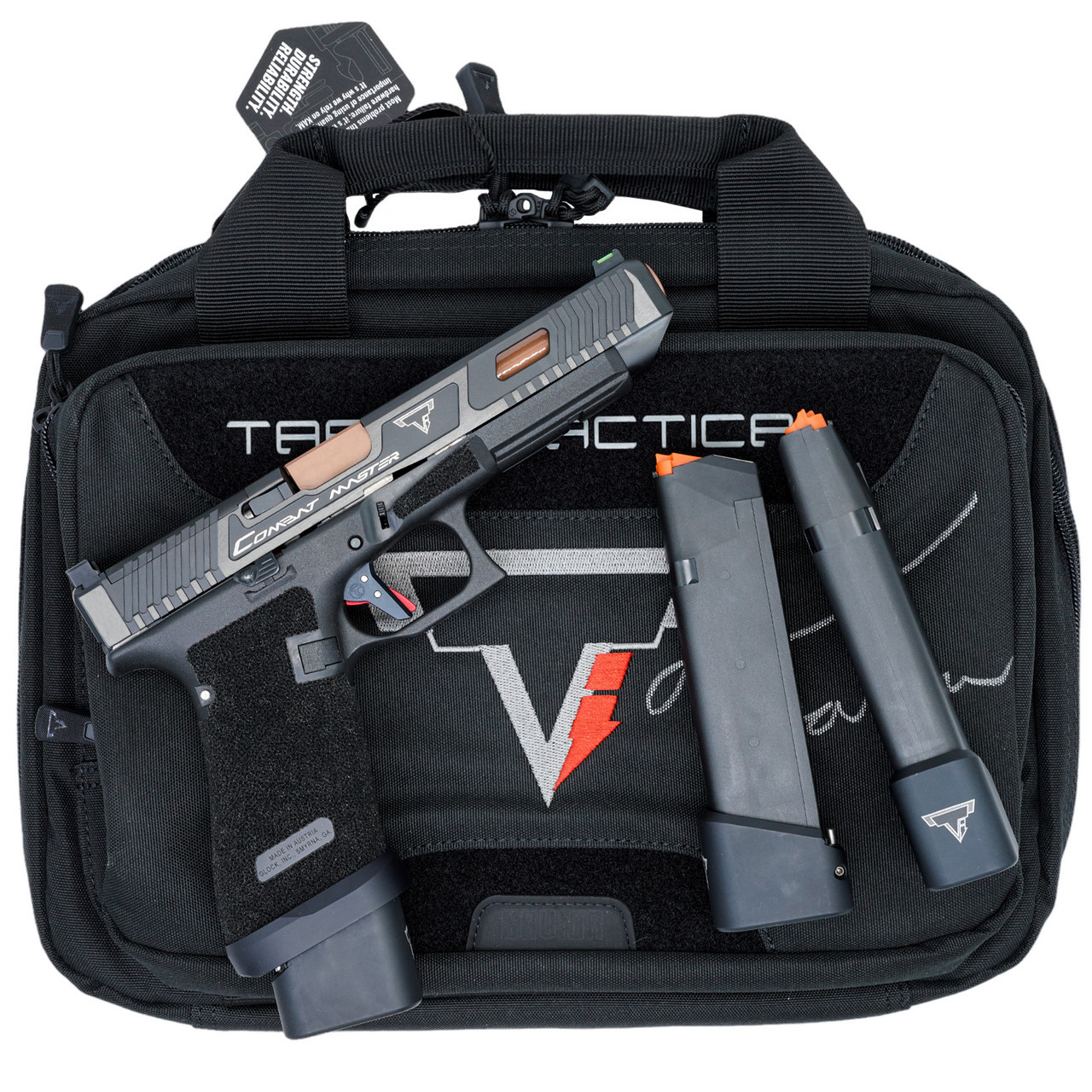 PISTOLET SAMOPOWTARZALNY TARAN TACTICAL TTI JW4 GLOCK 34 GEN 5 COMBAT MASTER, KAL. 9x19mm