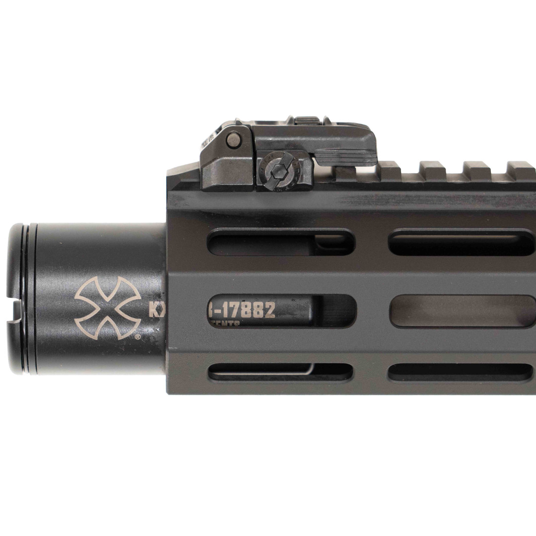 KARABINEK SAMOPOWTARZALNY NOVESKE 4TH GEN. N4 INFIDEL 13.7, BLK CERAKOTE NSR-15 (M-LOK), TYPE 23 P-GRIP, KX3 1/2x28 PINNED; KAL.: 5,56 x 45 mm (.223 Rem.)