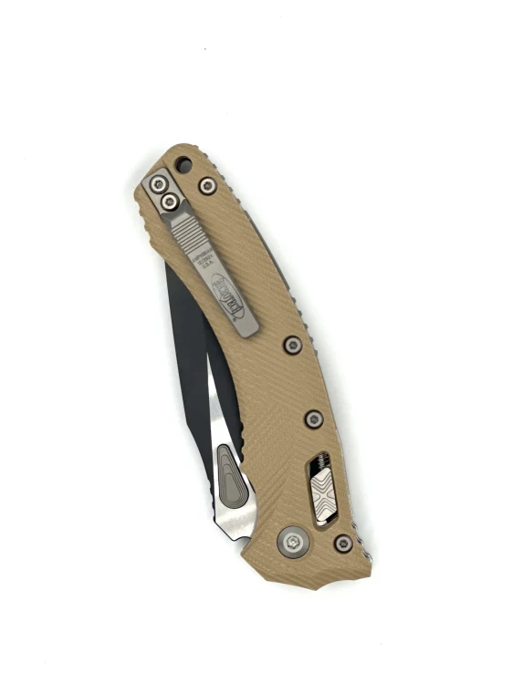 NÓŻ MICROTECH AMPHIBIAN RAM-LOK BLACK STD G-10 TAN
