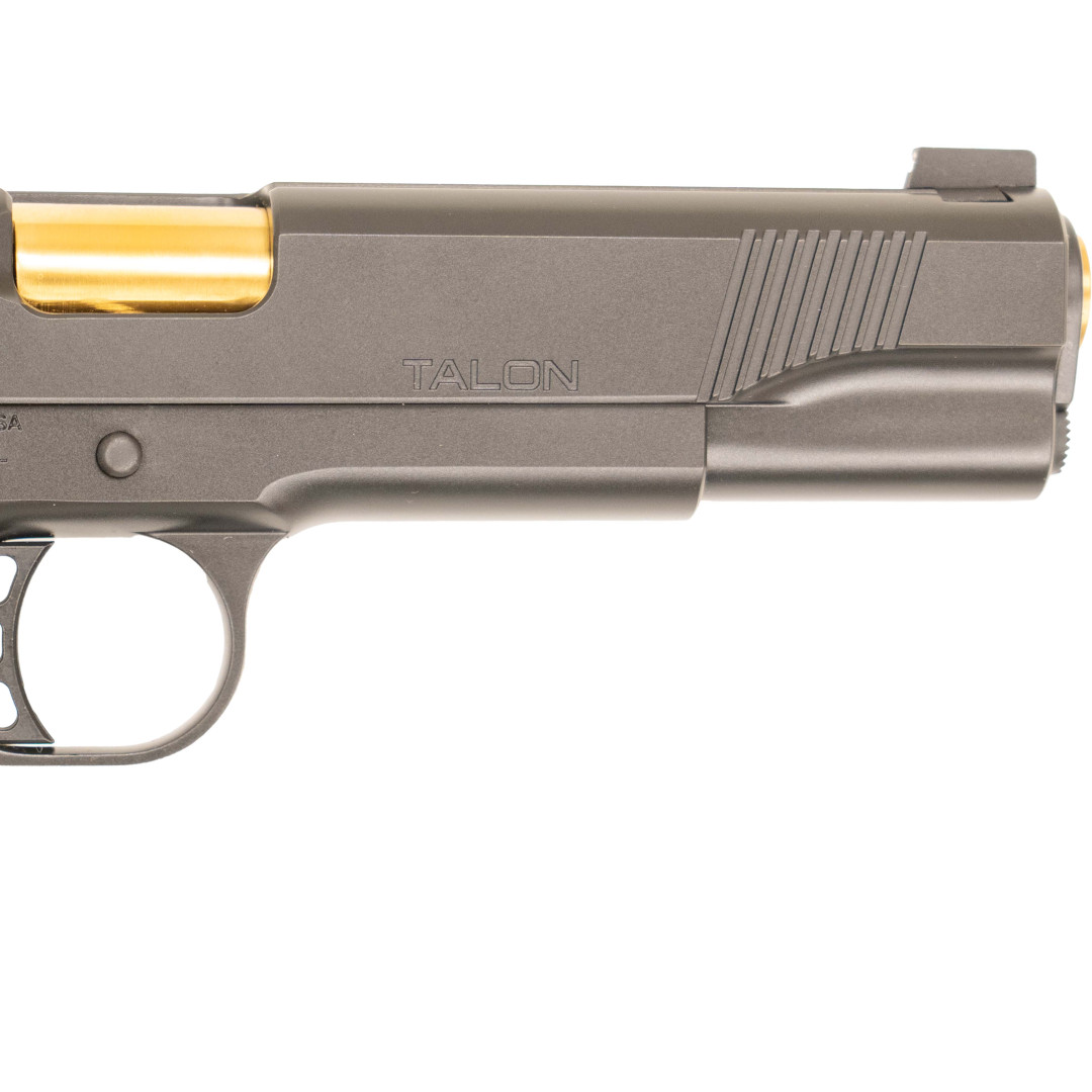 PISTOLET SAMOPOWTARZALNY NIGHTHAWK TALON GOV - NIGHTHAWK IOS,  IRON SIGHT PLATE WITH NOVAK SIGHT CUT, STANDARD REAR SIGHT, & FRONT SIGHT GOLD NITRIDE BARREL GOLD NITRIDE FINISH, KAL.: .45 ACP