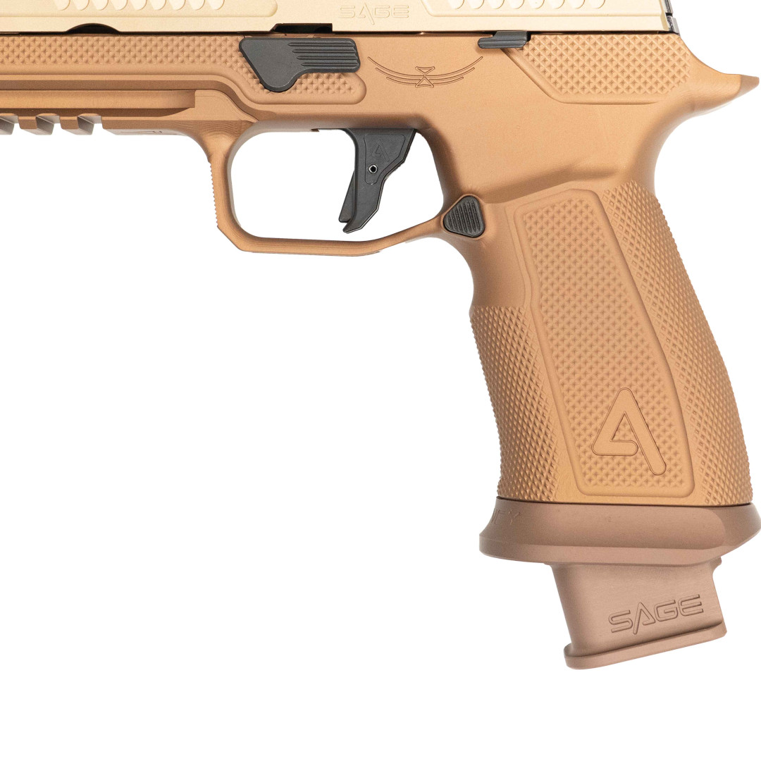 PISTOLET SAMOPOWTARZALNY AGENCY ARMS SIG P320, SAGE FDE LIMITED EDITION, KAL.: 9 x 19 mm