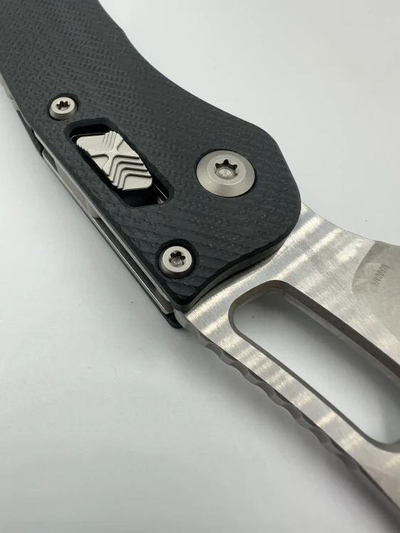 NÓŻ MICROTECH STITCH S/E RAM - LOK FRAG G-10 BLACK F/S