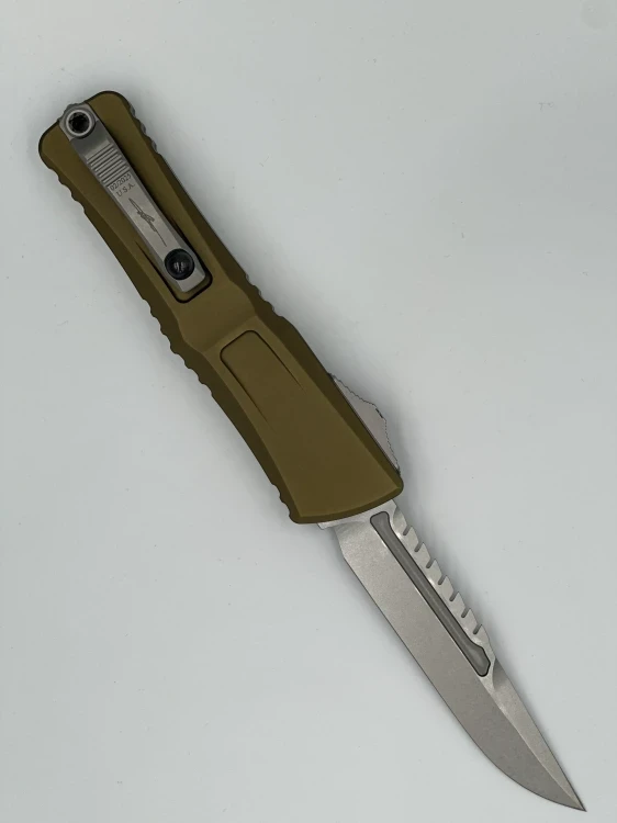 NÓŻ MICROTECH COMBAT TROODON GEN III INTERCEPTOR BLACK STANDARD OD GREEN SIGNATURE SERIES