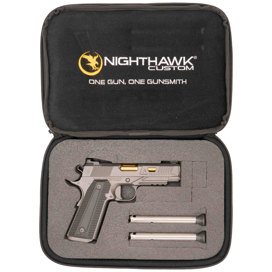 PISTOLET SAMOPOWTARZALNY NIGHTHAWK AGENT 2 COMM RECON  GOLD NITRIDE BARREL, GOLD NITRIDE FINISH, BARREL ONLY, KAL.: 9 x 19 mm