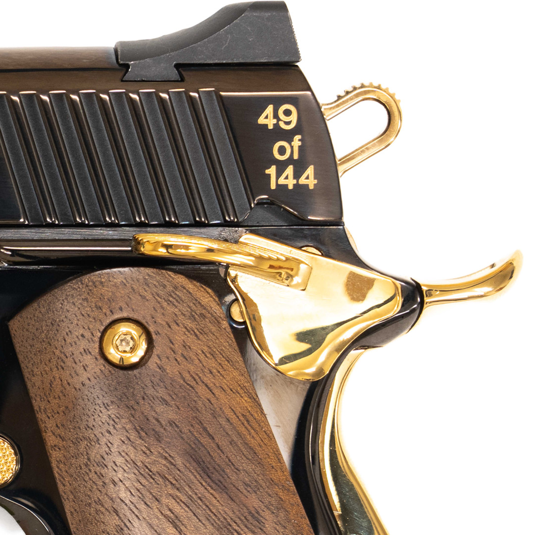PISTOLET SAMOPOWTARZALNY KIMBER 1911 5" CRUSADER EDITION, PSALMS 144:1 (1 of 144); KAL.: .45ACP