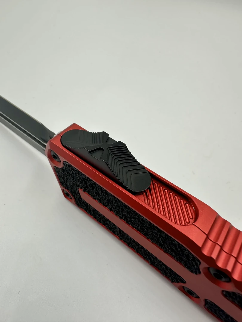 NÓŻ MICROTECH SCARAB II GEN III D/E-S BLACK STANDARD RED