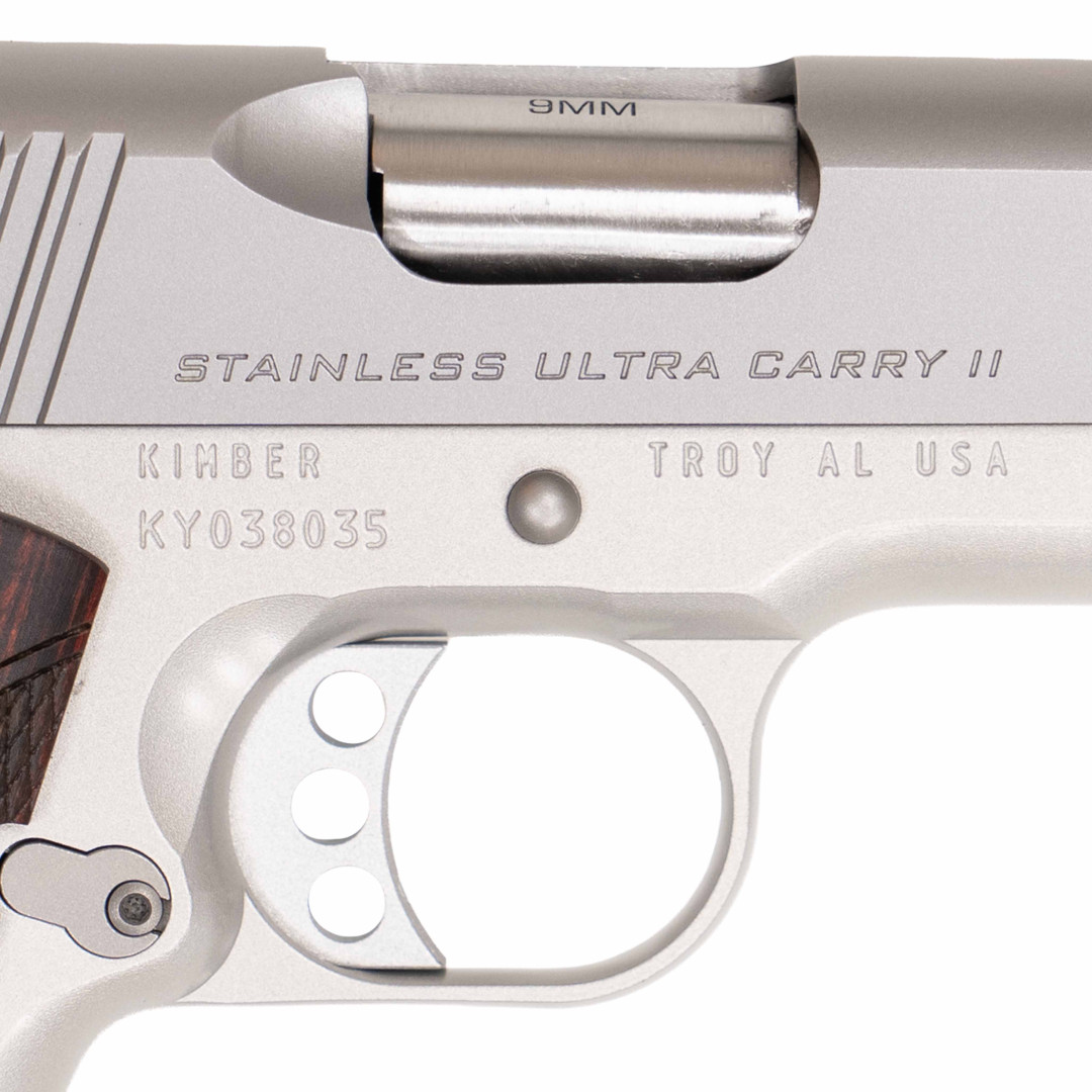 KIMBER STAINLESS ULTRA CARRY II; KAL.: 9 x19 mm