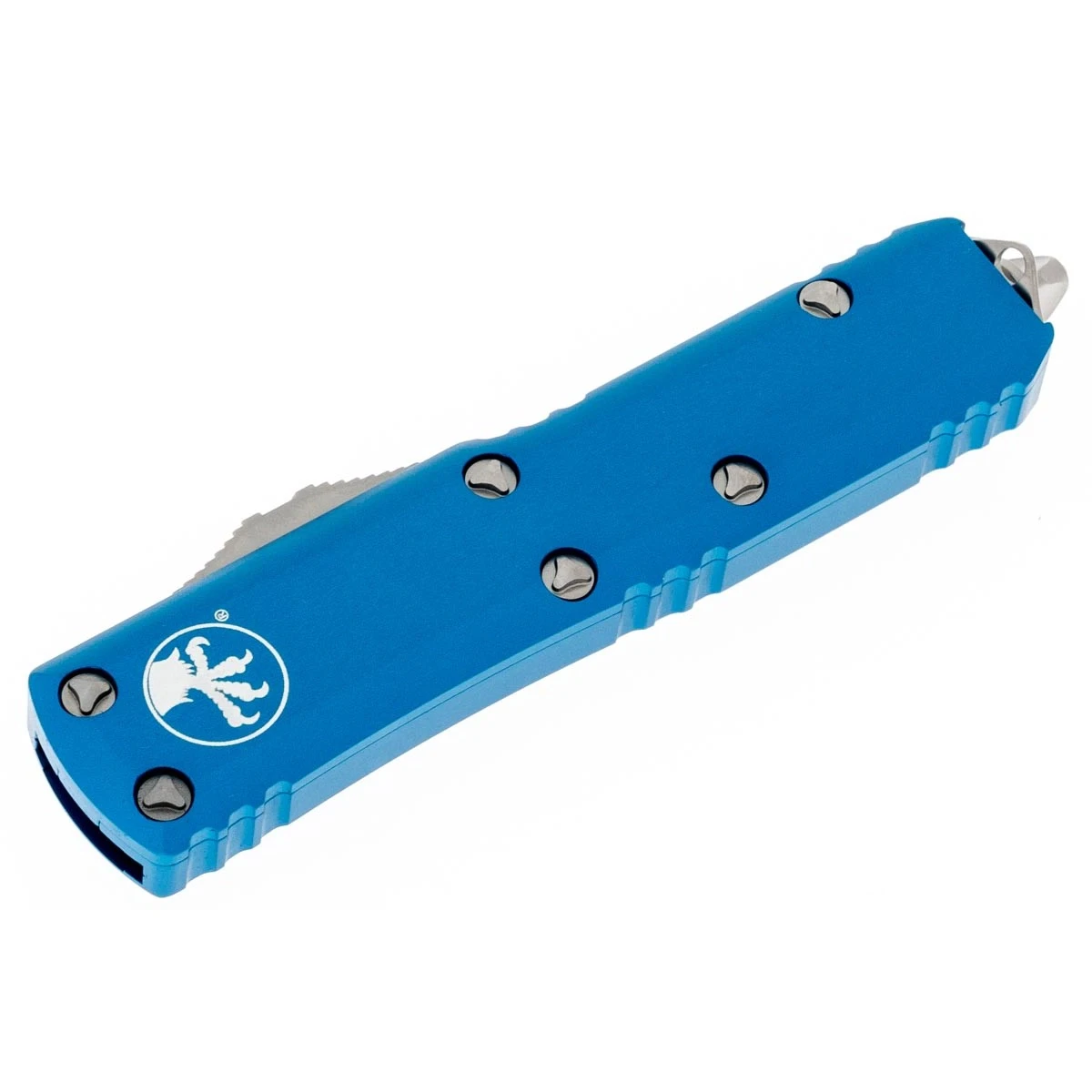 NÓŻ MICROTECH UTX-85 S/E STONEWASH P/S BLUE