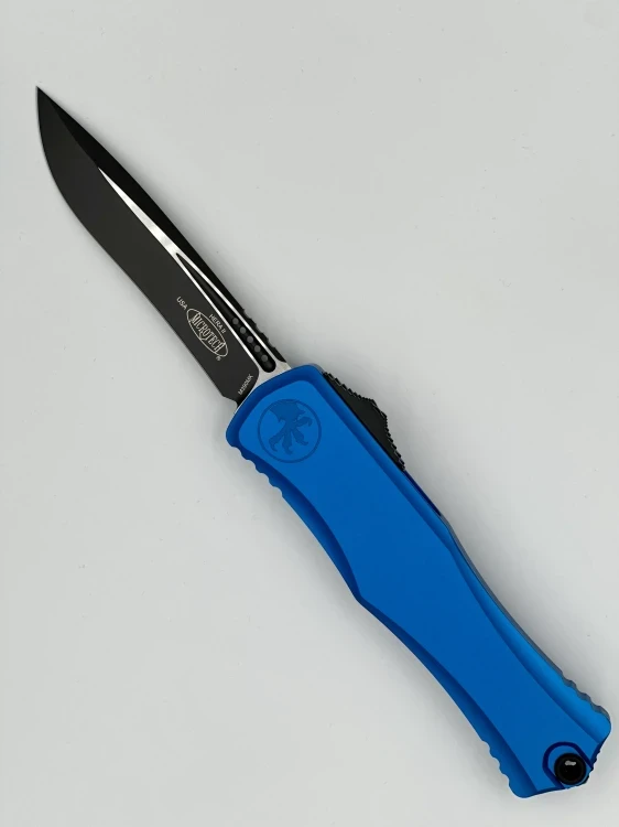 NÓŻ MICROTECH HERA II RECURVE BLACK STANDARD BLUE