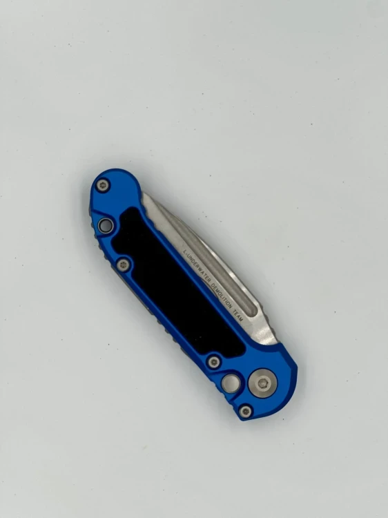 NÓŻ MICROTECH L.U.D.T.® S/E GEN III BLUE STONEWASH PARTIAL SERRATED