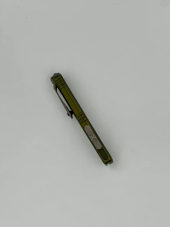 NÓŻ MICROTECH HERA II MINI D/E APOCALYPTIC FULL SERRATE OD GREEN