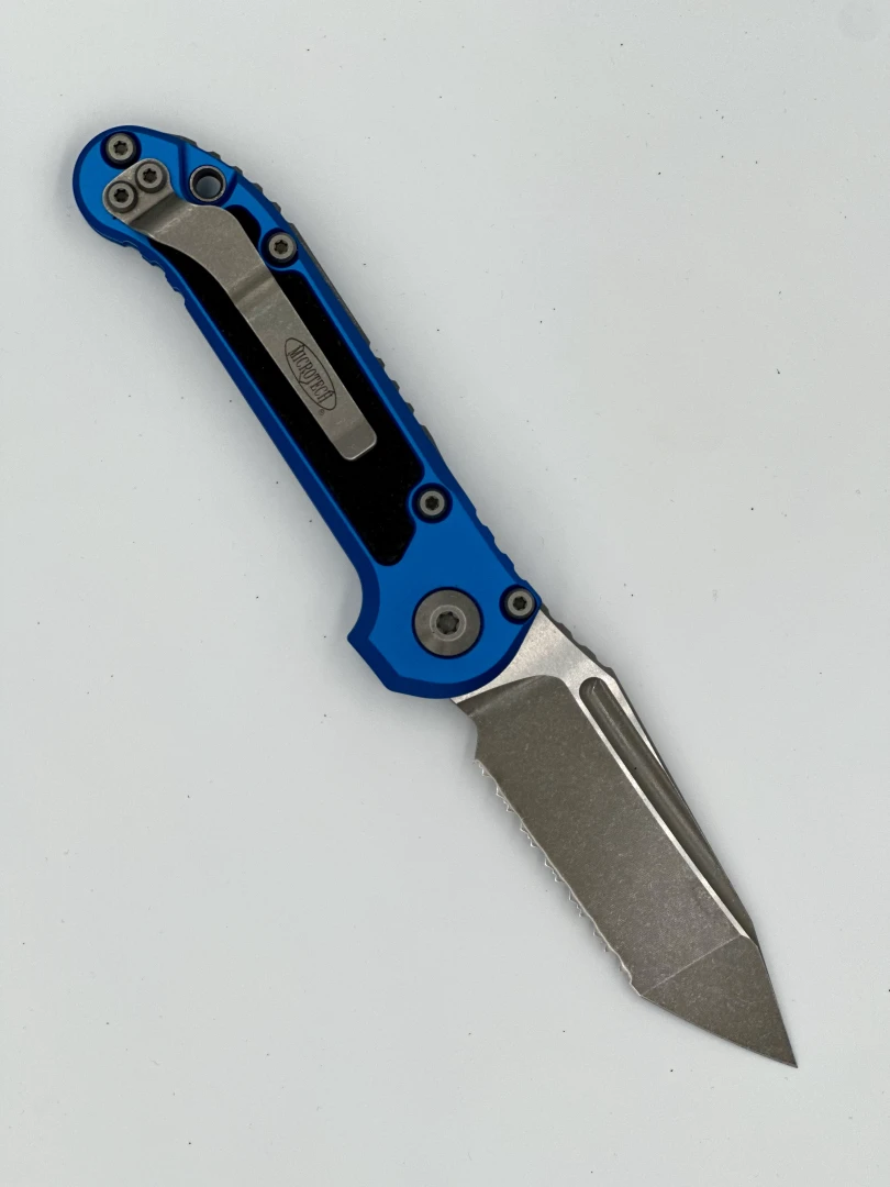 NÓŻ MICROTECH L.U.D.T GEN III T/E APOCALYPTIC FULL SERRATE BLUE