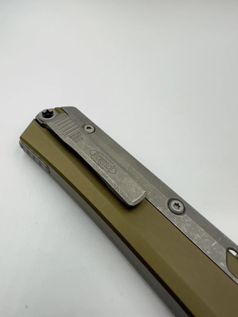 NÓŻ MICROTECH GLYKON T/E APOCALYPTIC FULL SERRATE OD GREEN