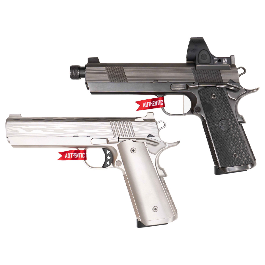 ZESTAW PISTOLETÓW SAMOPOWTARZALNYCH CABOT YIN/YANG, KAL.: .45 ACP