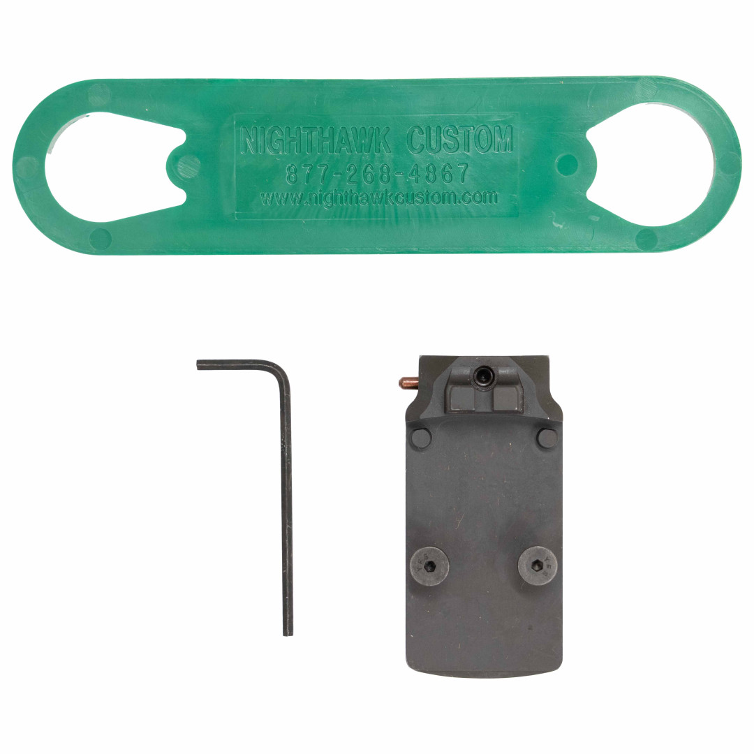 PISTOLET SAMOPOWTARZALNY NIGHTHAWK PRESIDENT DS BOARDROOM SERIES - IOS STANDARD REAR SIGHT & FRONT SIGHT, HILLBILLY 223 CUSTOM CERAKOTE GREEN MULTI CAM, KAL.: 9 x 19 mm