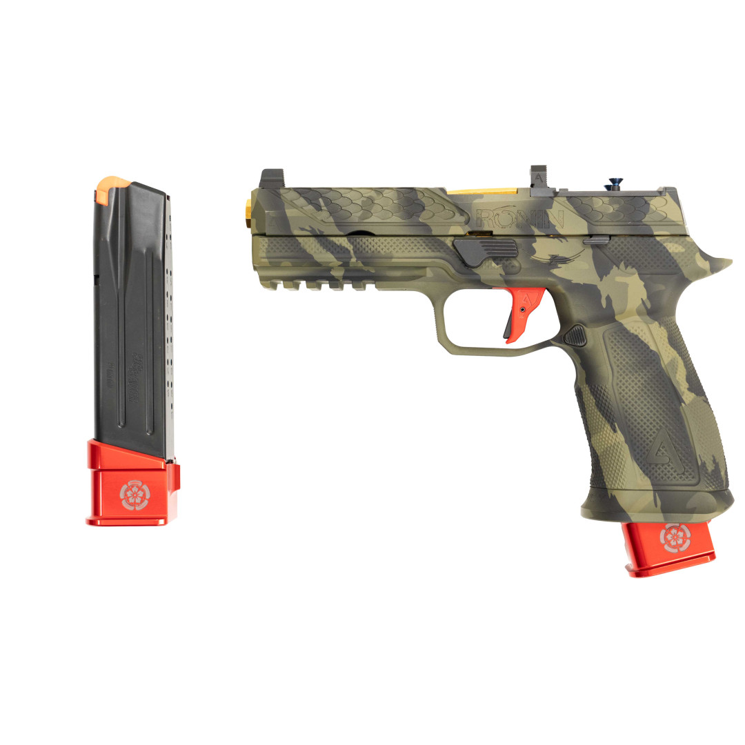 PISTOLET SAMOPOWTARZALNY AGENCY ARMS RONIN P320, EARTH BUILD, KAL.: 9 x 19 mm