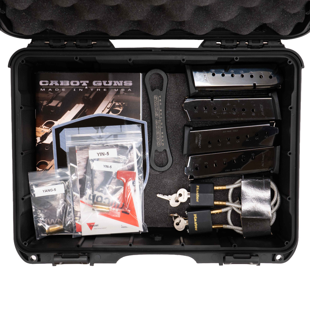 ZESTAW PISTOLETÓW SAMOPOWTARZALNYCH CABOT YIN/YANG, KAL.: .45 ACP