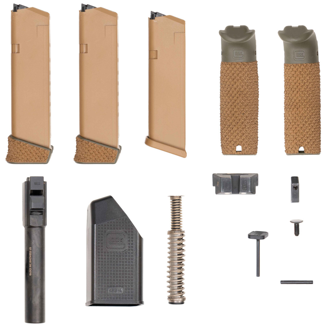 PISTOLET SAMOPOWTARZALNY AGENCY ARMS SAGE V2 GLOCK 19X, Z CELOWNIKIEM AIMPOINT ACRO, KAL.: 9 x 19 mm