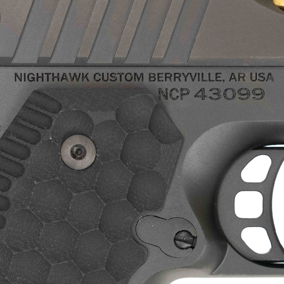 PISTOLET SAMOPOWTARZALNY NIGHTHAWK PRESIDENT GOV BOARDROOM SERIES - SLANTPRO 2 DOT REAR SIGHT WITH TRITIUM FRONT SIGHT SIGHT UPGRADE - TRIJICON RMR, KAL.: .45 ACP