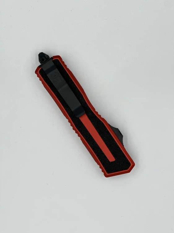 NÓŻ MICROTECH SCARAB II GEN III D/E-S BLACK STANDARD RED