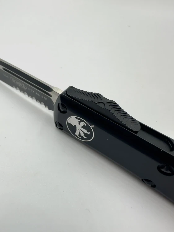 NÓŻ MICROTECH UTX-85 S/E BLACK TATCICAL P/S