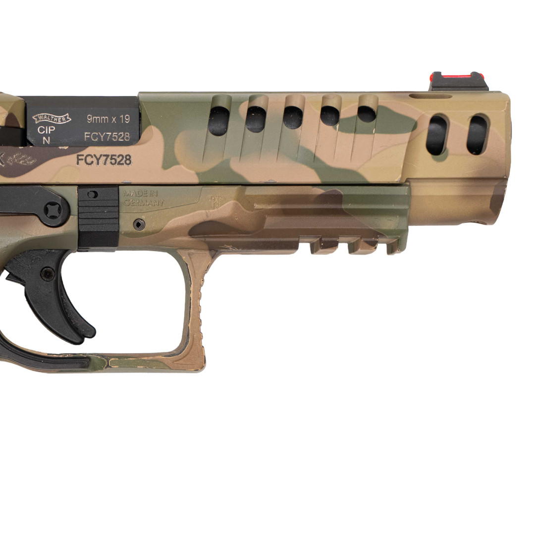 PISTOLET SAMOPOWTARZALNY WALTHER Q5 MATCH CHAMPION 17R ("MULTICAM"), KAL.: 9 X 19 mm