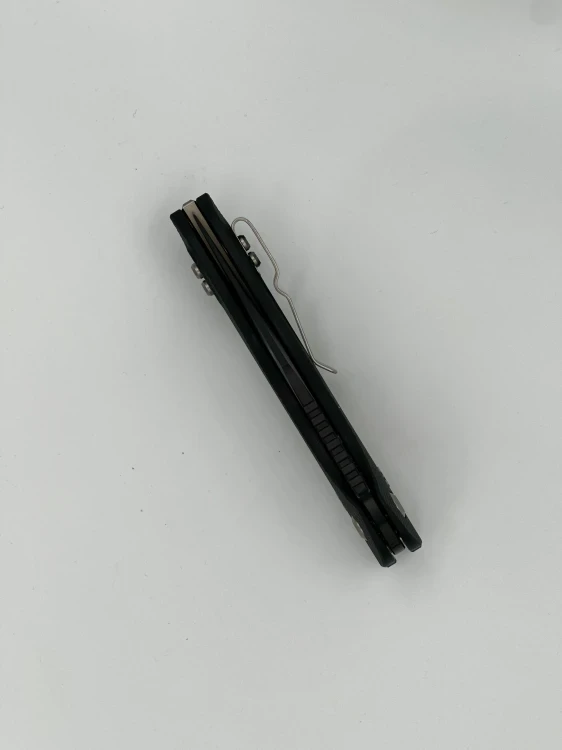 NÓŻ MICROTECH STITCH RAM LOK S/E BLACK FULL SERRATE FLUTED G-10