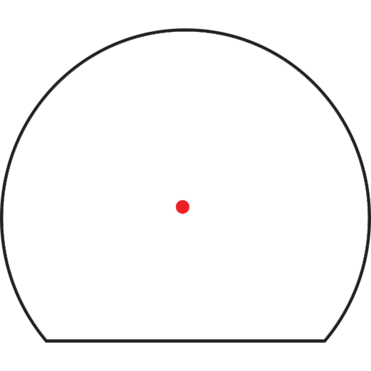 TRIJICON SRO ADJ. LED 2.5 MOA RED DOT, SRO2